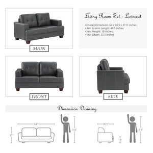 Maddy 2-Piece Living Room Set