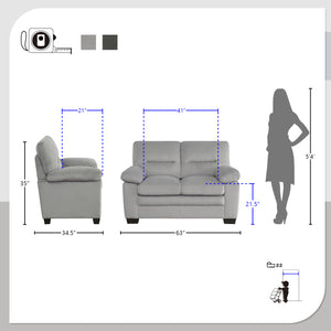 Louisa Living Room Loveseat