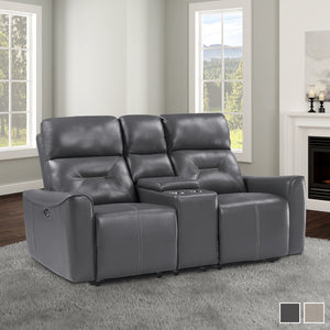 Rheit Power Double Reclining Loveseat