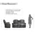 Mischa Double Glider Reclining Love Seat