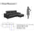 Odett Sectional Sofa Chaise