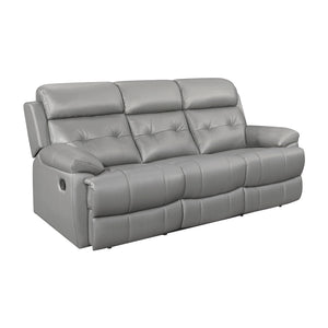 Romilly Leather Double Reclining Sofa