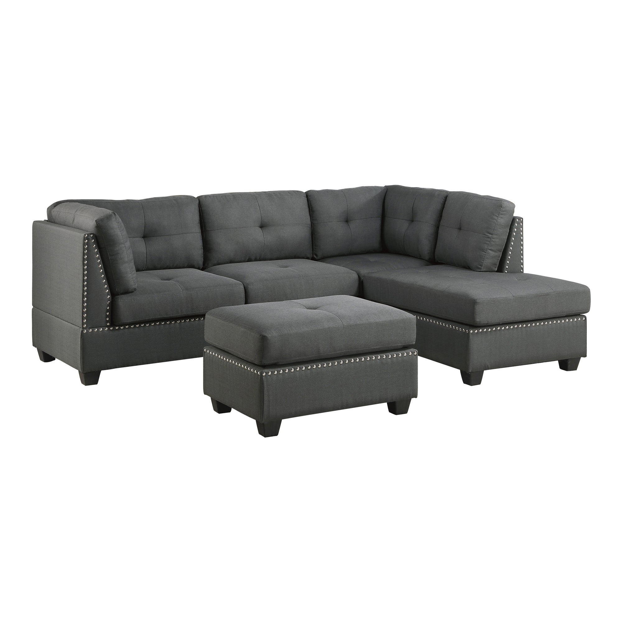 Leviathan Sectional with Ottoman