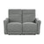 Rowe Power Double Lay Flat Reclining Loveseat with Power Headrests and USB Ports