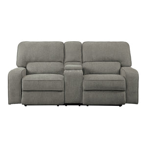 Eymard Double Reclining Love Seat with Center Console