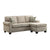 Cadmus Reversible Sofa Chaise