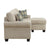 Cadmus Reversible Sofa Chaise