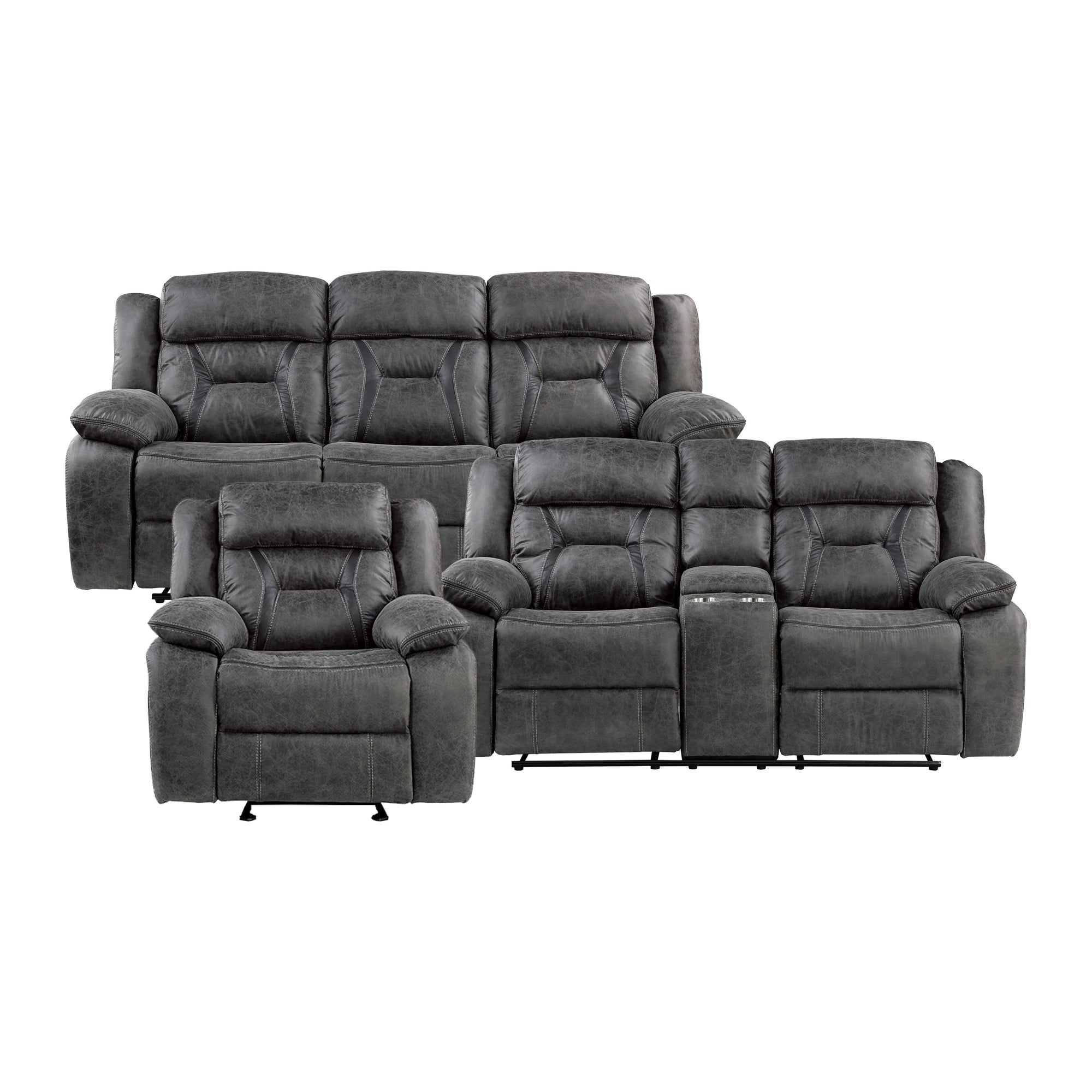 Avondale 3-Piece Reclining Living Room Set