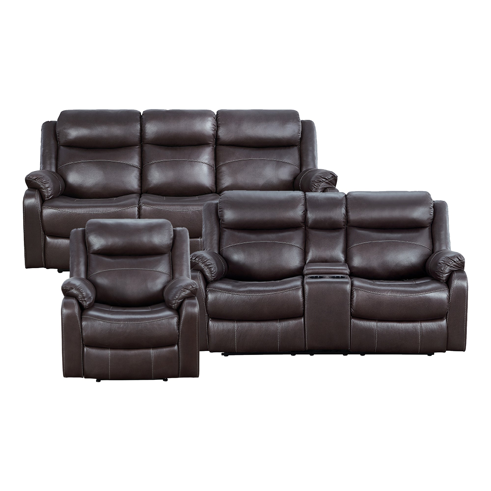 Soho 3-Piece Reclining Living Room Set