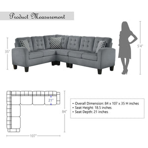 Nova Reversible Sectional Sofa